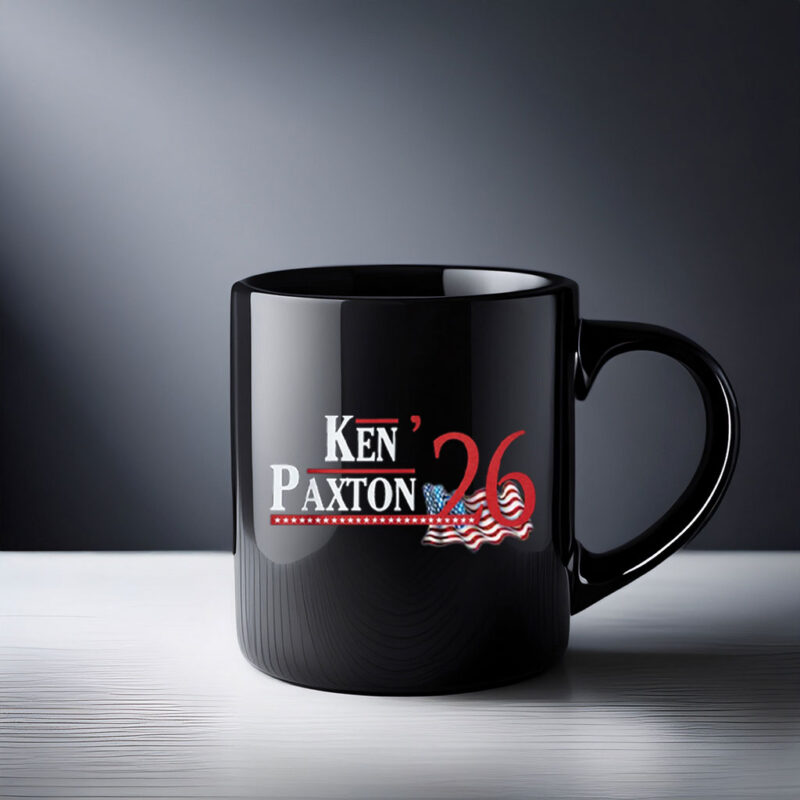 Fuel the Paxton 2026 Campaign Mug – Texas Republican Coffee Cup