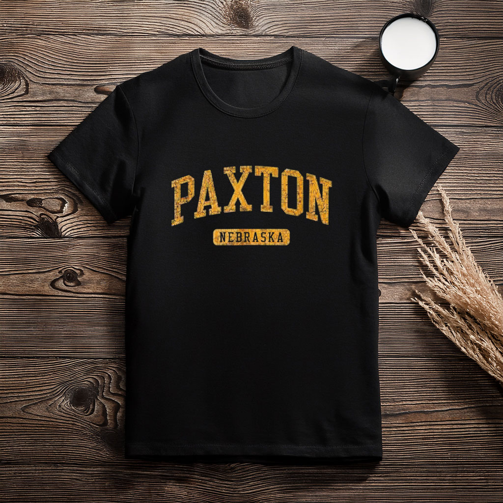 Paxton Nebraska Athletics Shirt – Vintage Sports Style Tee