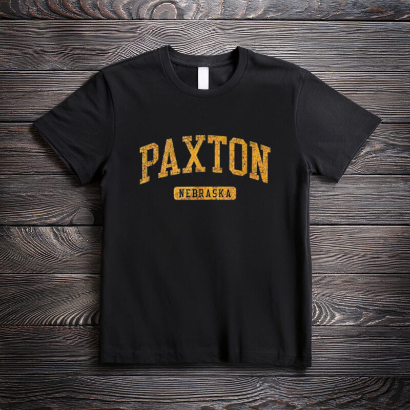 Paxton Nebraska Athletics Shirt – Vintage Sports Style Tee