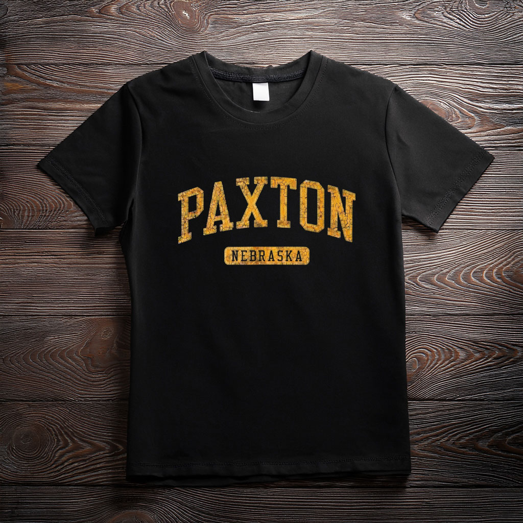 Paxton Nebraska Athletics Shirt – Vintage Sports Style Tee