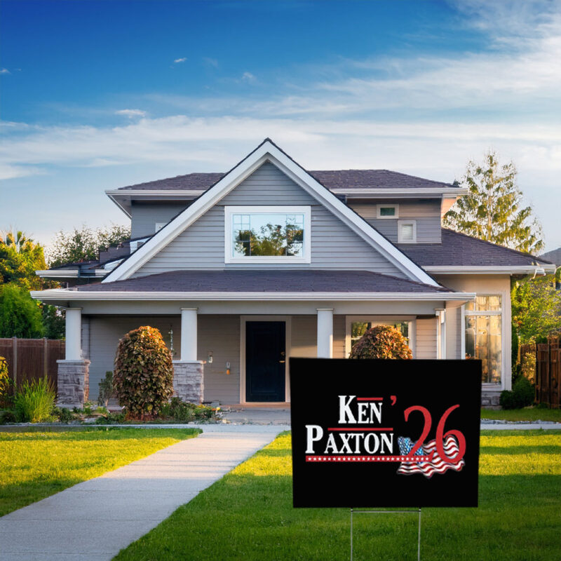 Send Ken Paxton to the Senate Yard Sign – Texas 2026 Election Sign