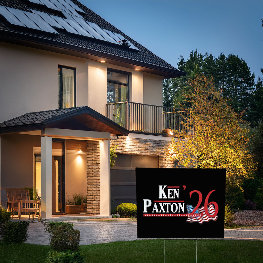 Send Ken Paxton to the Senate Yard Sign – Texas 2026 Election Sign