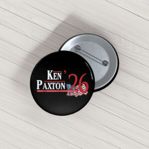 Texans for Ken Paxton 2026 Pin Buttons – Republican Senate Pins