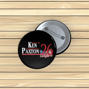 Texans for Ken Paxton 2026 Pin Buttons – Republican Senate Pins